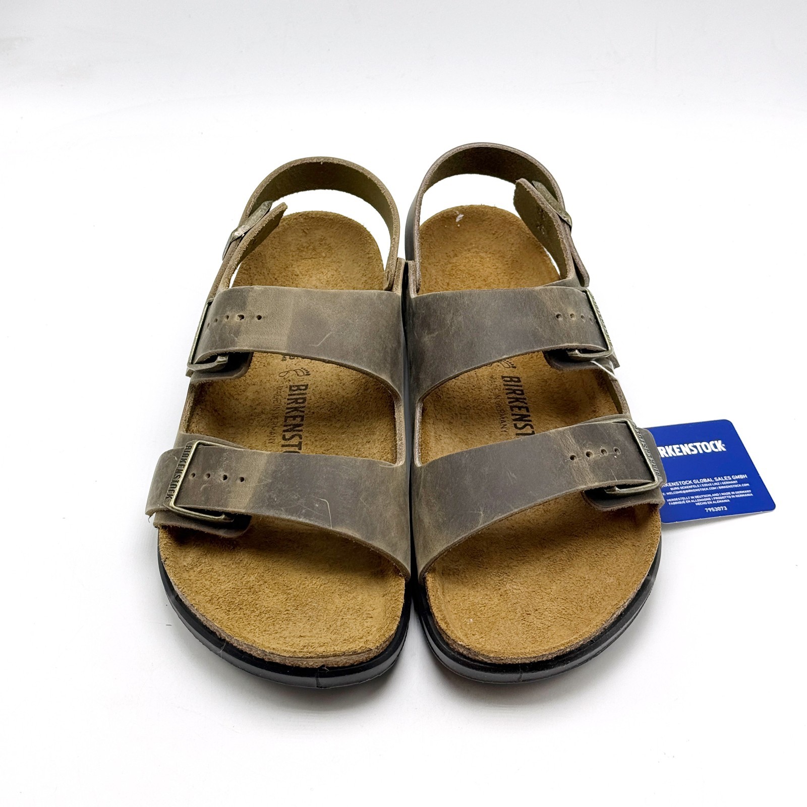 *NEW* Unisex BIRKENSTOCK Milano Crosstown Oiled Leather FADED KHAKI (1018427) 👍