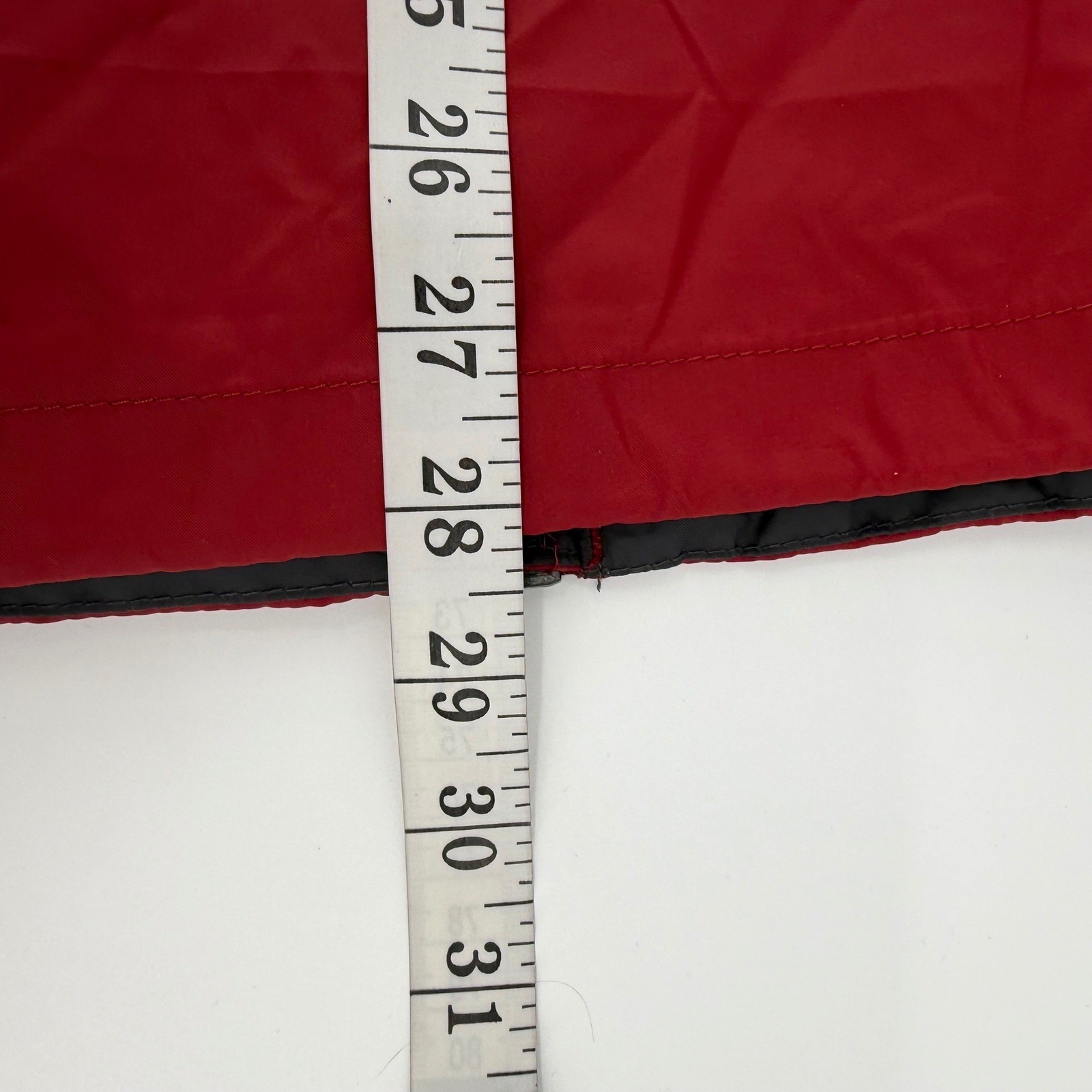 Columbia Men’s Red Gray Full Zip Windbreaker Jacket Size Medium Lightweight