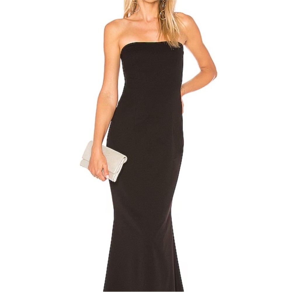 🖤 Katie May Strapless Evening Gown ✨