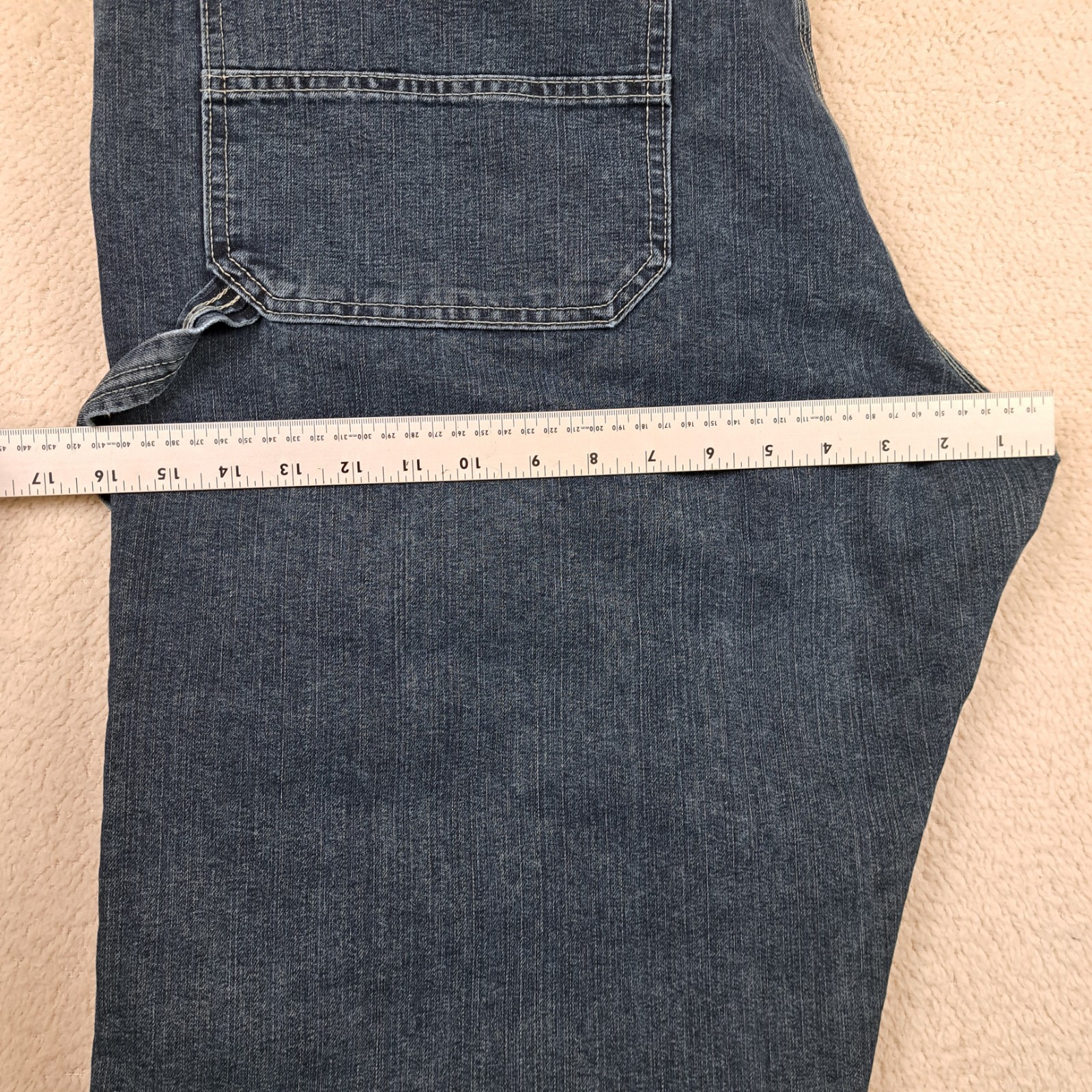 Lee Carpenter Jeans Mens Size 46×30 Blue Utility Loop