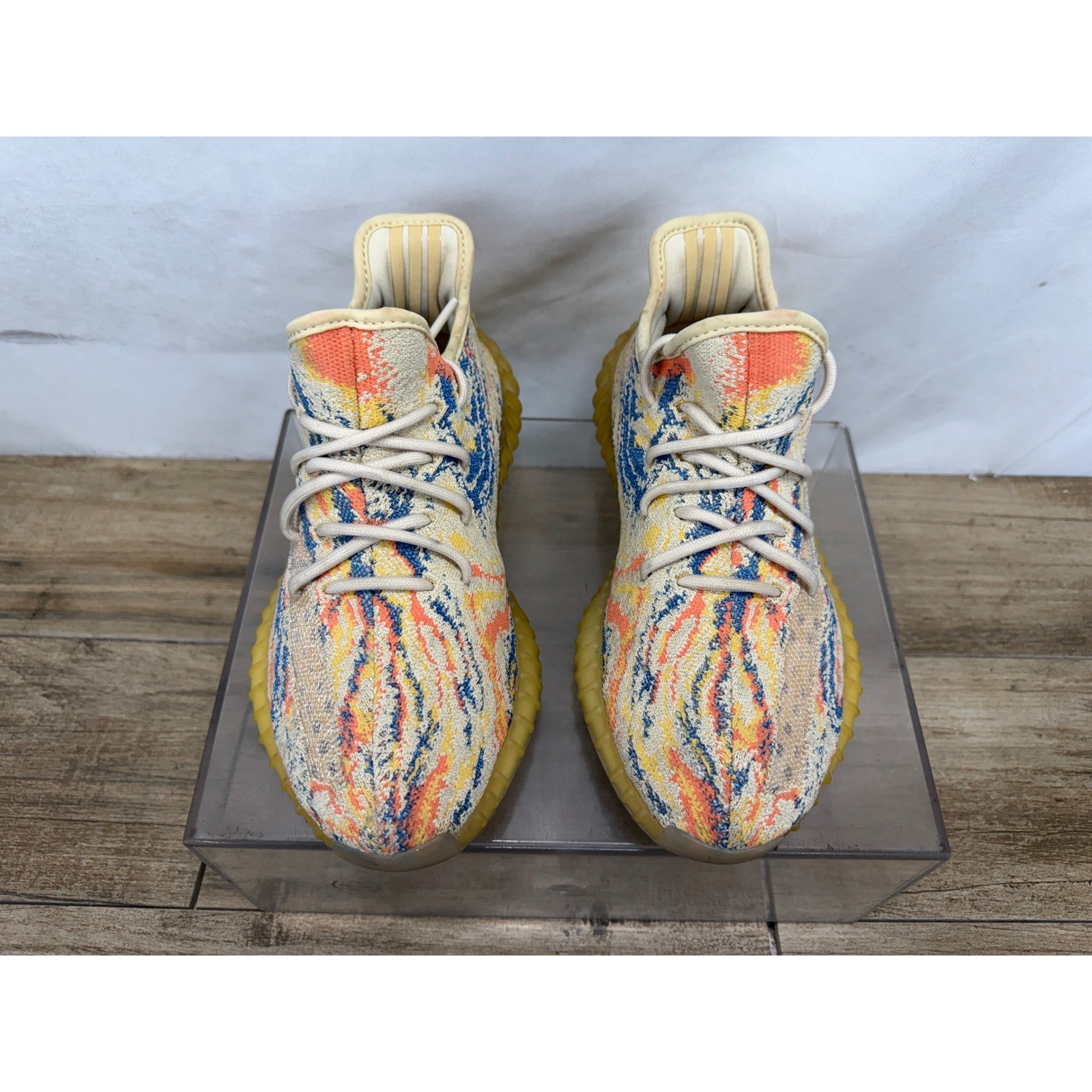 Adidas Yeezy Boost 350 V2 MX Oat Orange Blue Yellow GW3773 Mens Size 6