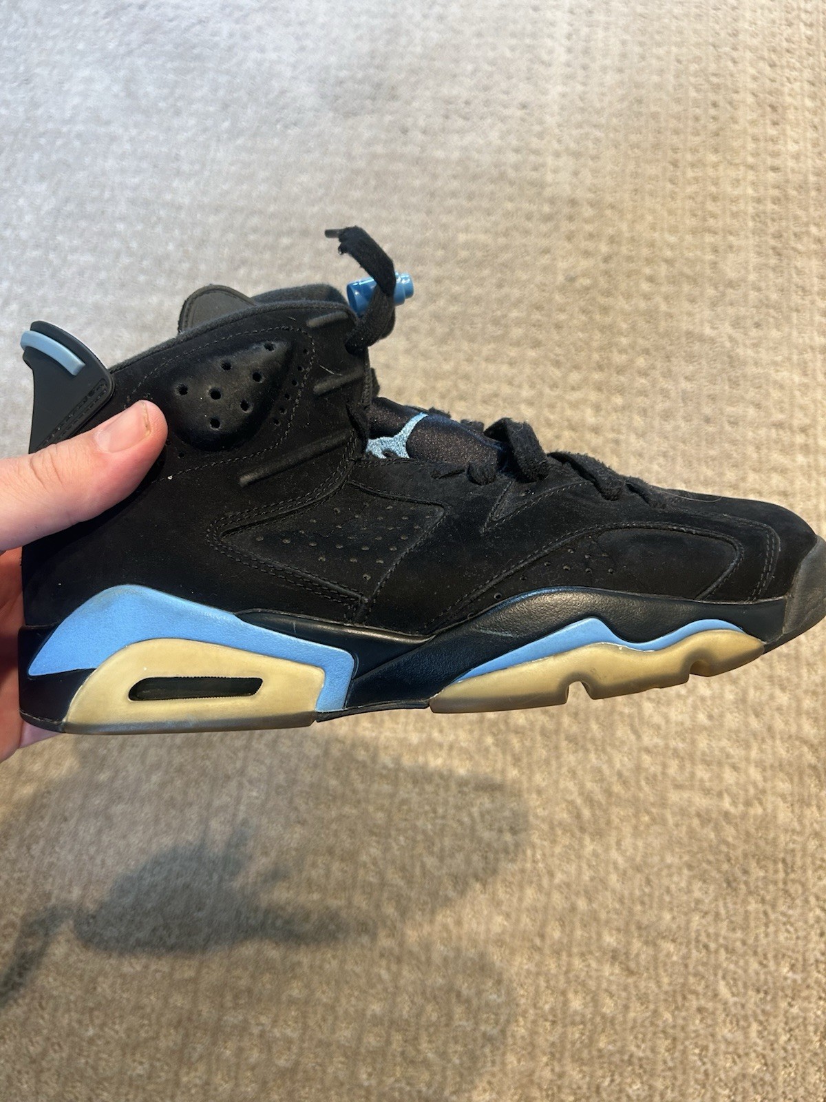 Air Jordan 6 UNC Black 2017 Size 8 Sports Air Jordan Y2K Basketball