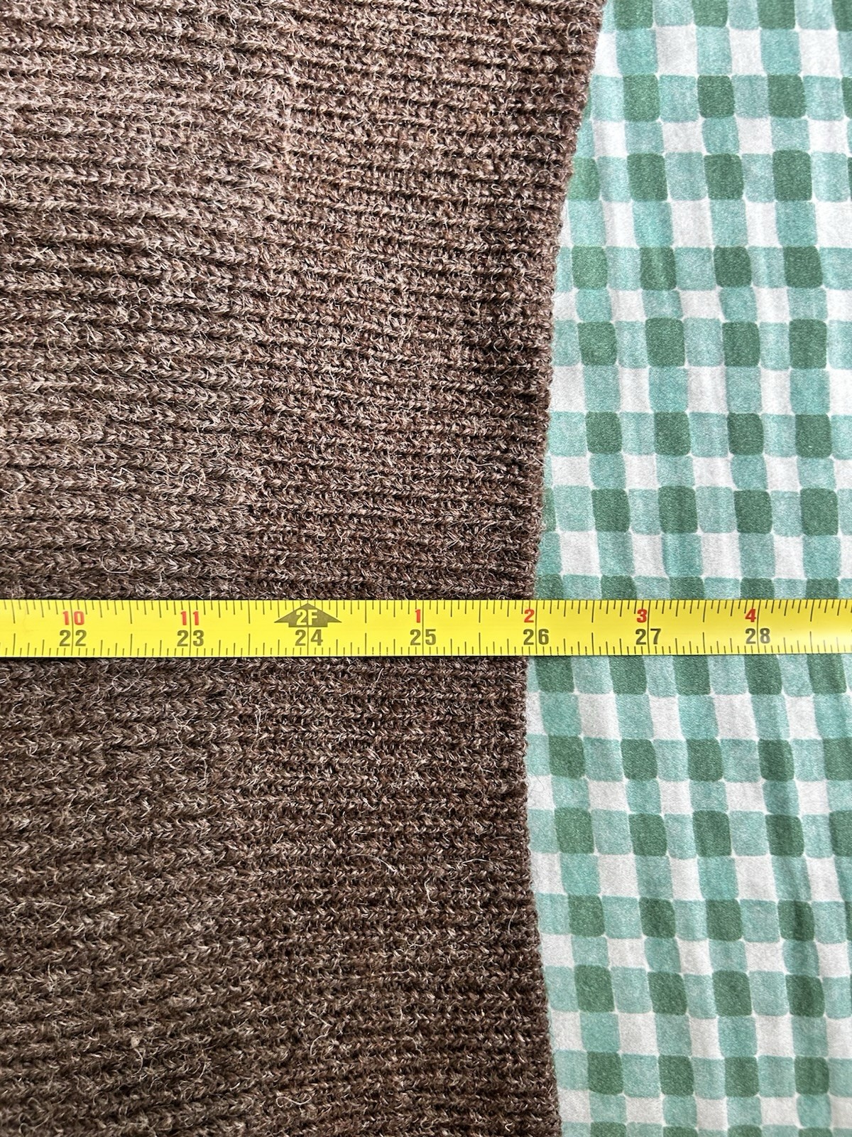 Peregrine 100% Wool Brown Commando Sweater With Leather Patches Large