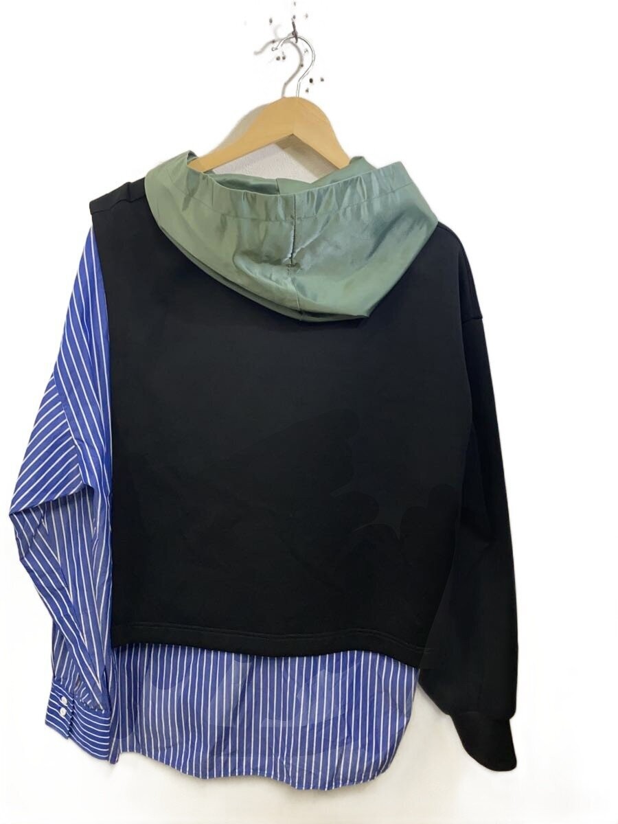 CULLNI Long-Sleeve Shirt, Size 2, Polyester, Black, 23-SS-035