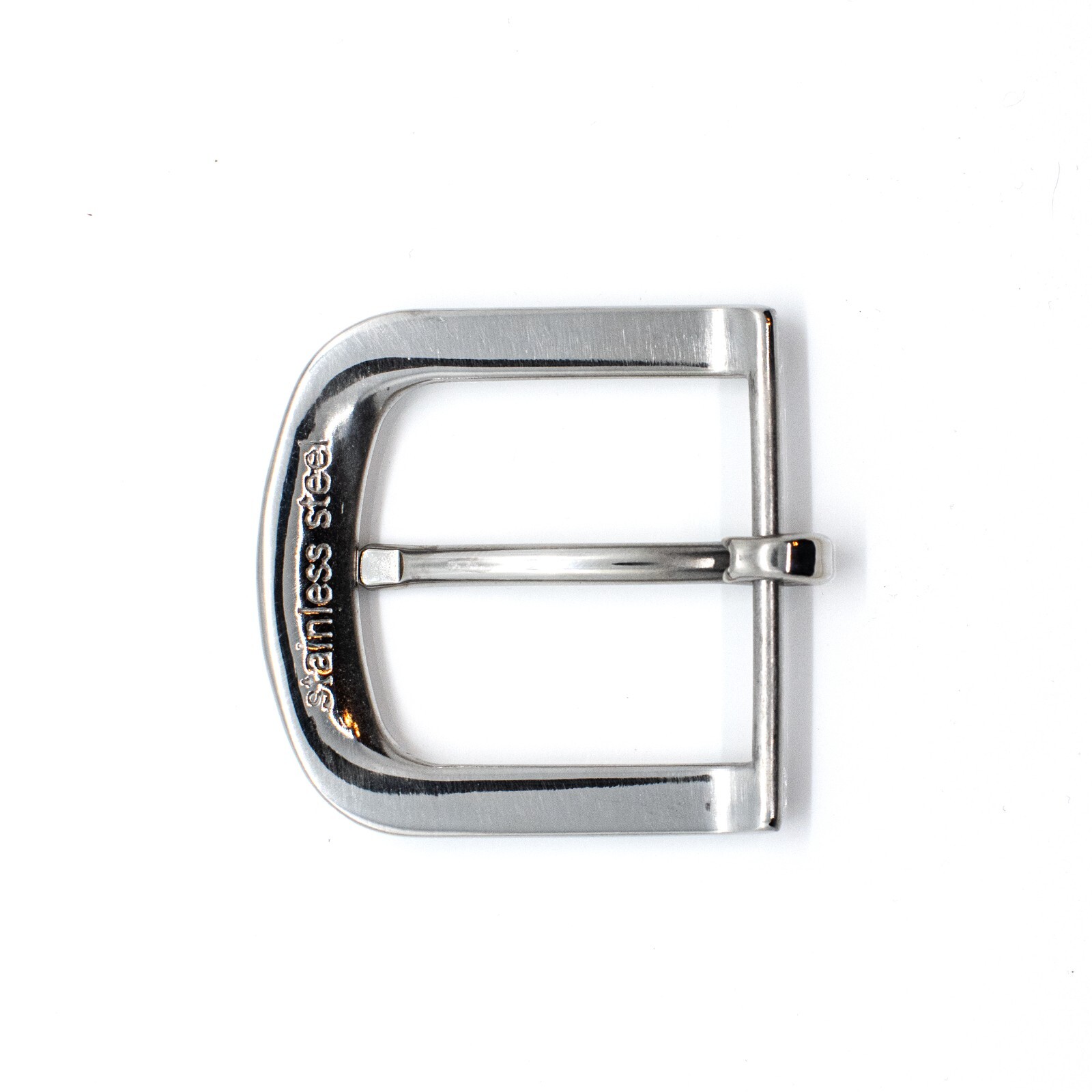1.5″ (38mm) Stainless Steel Heavy Duty D-Shape Belt Buckle – Hypoallergenic