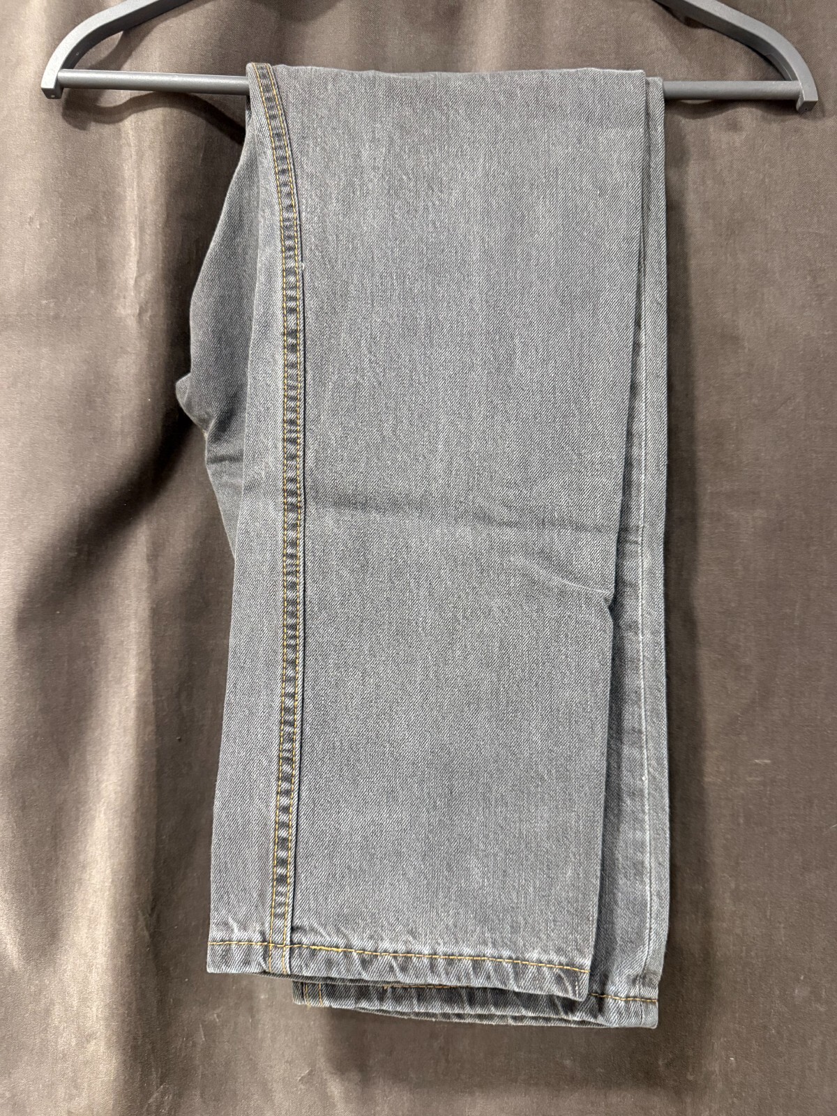 Levis 513 Gray Denim Cotton 32×30 Jeans – Defect