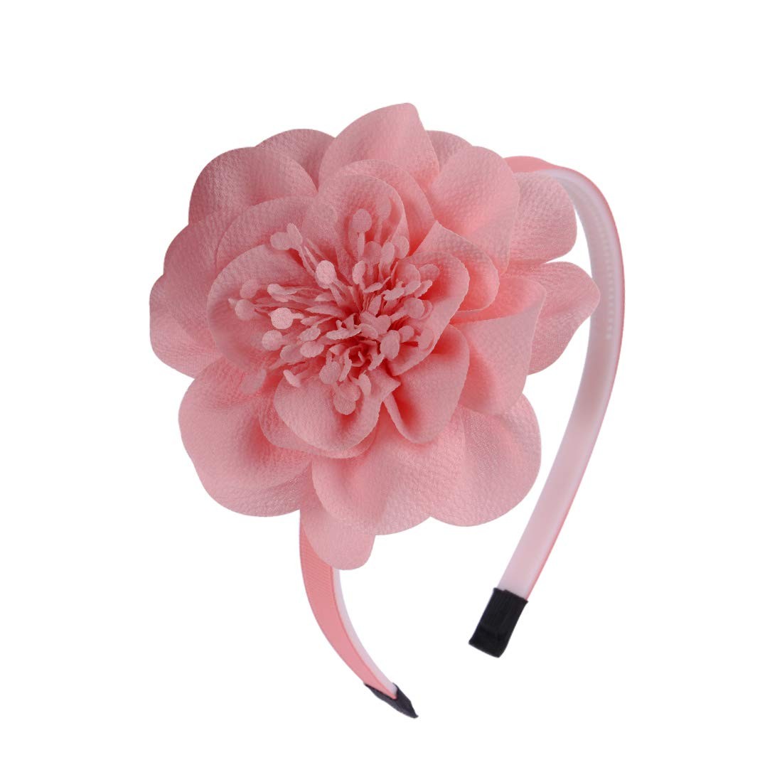 XIMA 10pcs Chiffon 10 Count (Pack of 1), 10PCS-Chiffon Flower Girls Headbands