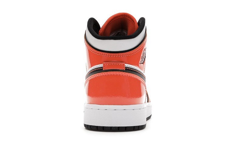 Jordan 1 Mid Turf Orange GS BQ6931-802