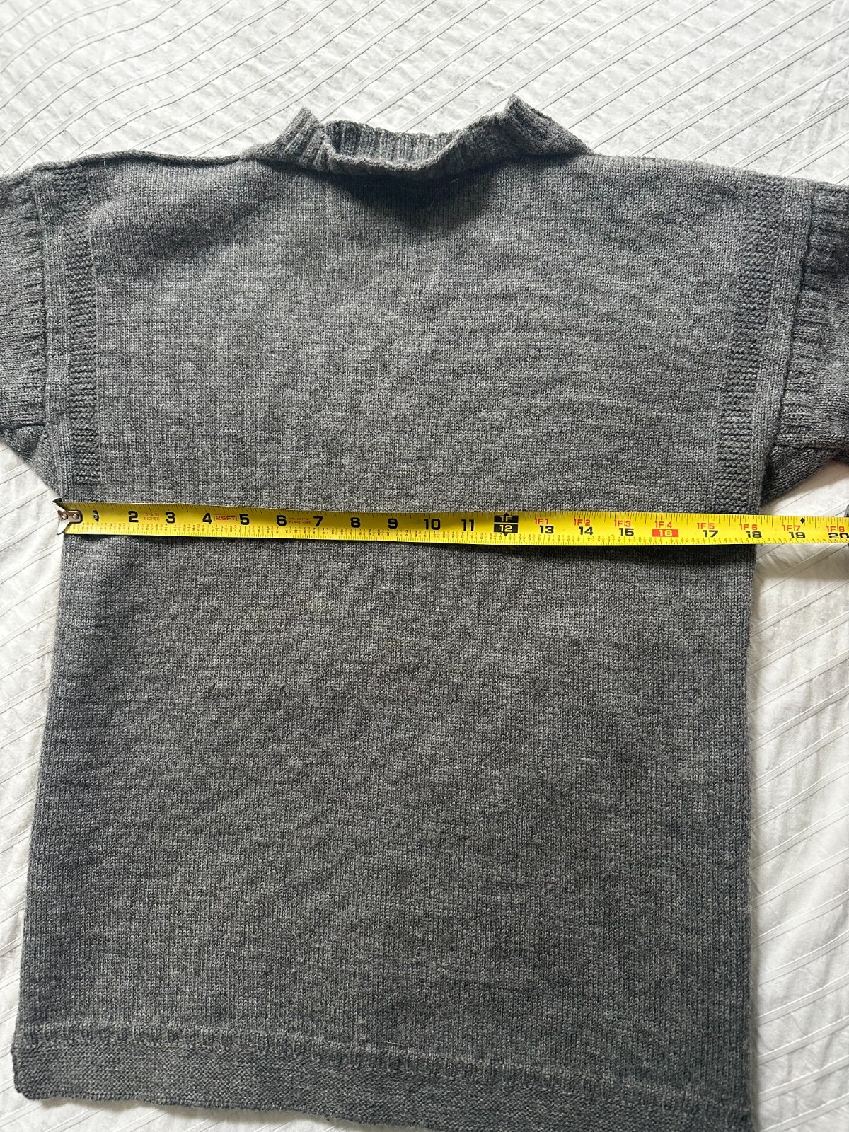 le tricoteur traditional wool guernsey sweater