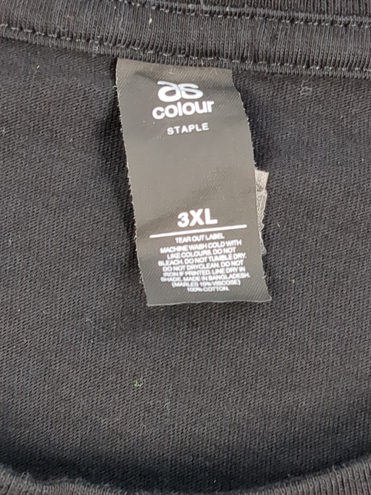AS Colour Fernando Mendoza T-shirt Black Men’s 3XL Short Sleeve NWOT