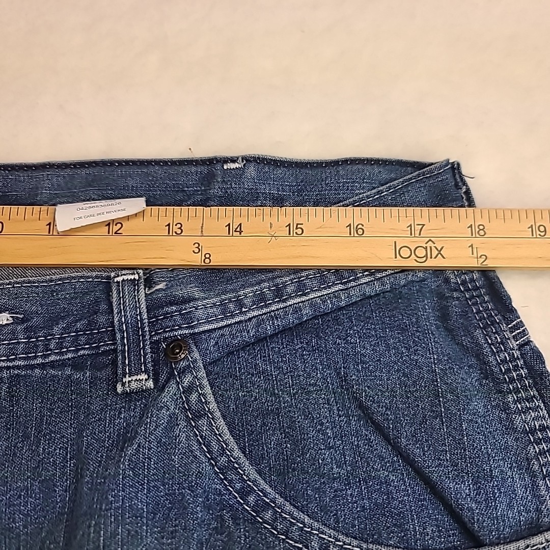 Key Carpenter Jeans Workwear Hammer Loop Rugged Blue Men’s 36×34 Gorpcore