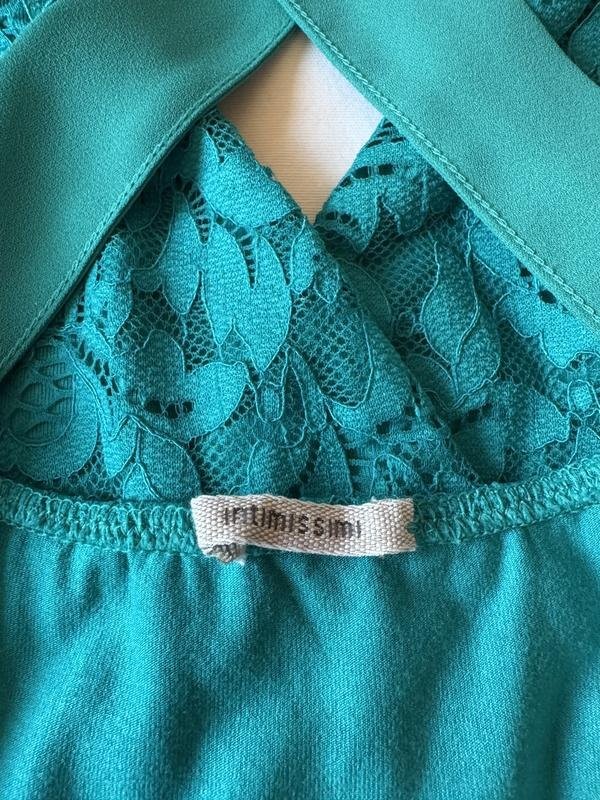 Women Intimissimi Dress Turquoise Viscose M