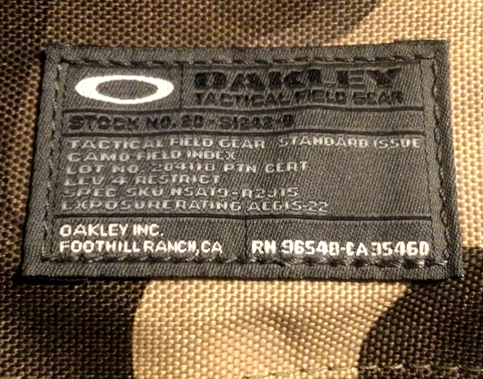 OAKLEY KITCHEN SINK BACKPACK Herb Camo 34L Tactical Field Gear Day Pack Bag
