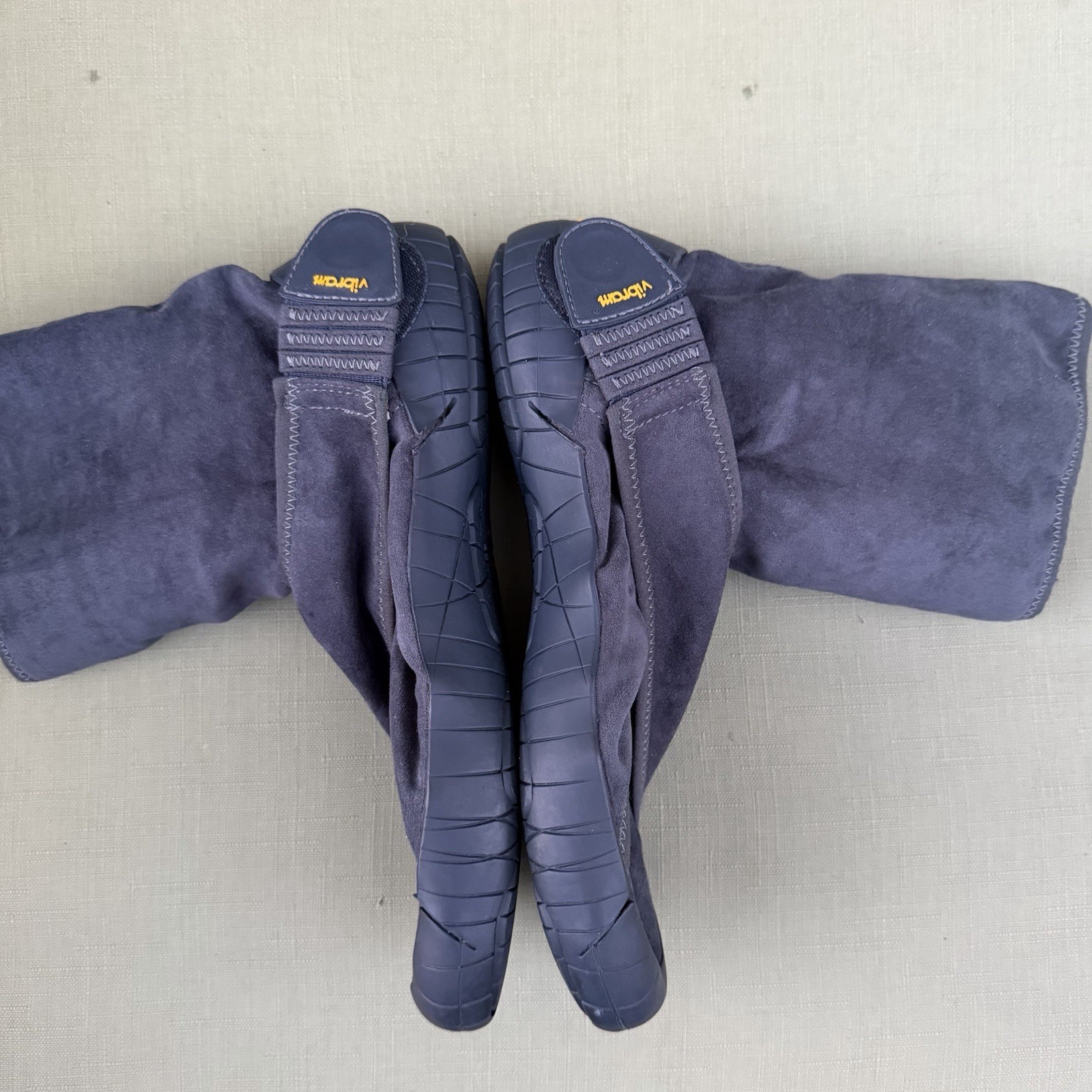 Vibram suede Furoshiki Wrap Boots Blue eu 40-41 us men 7-7.5 women 8.5-9