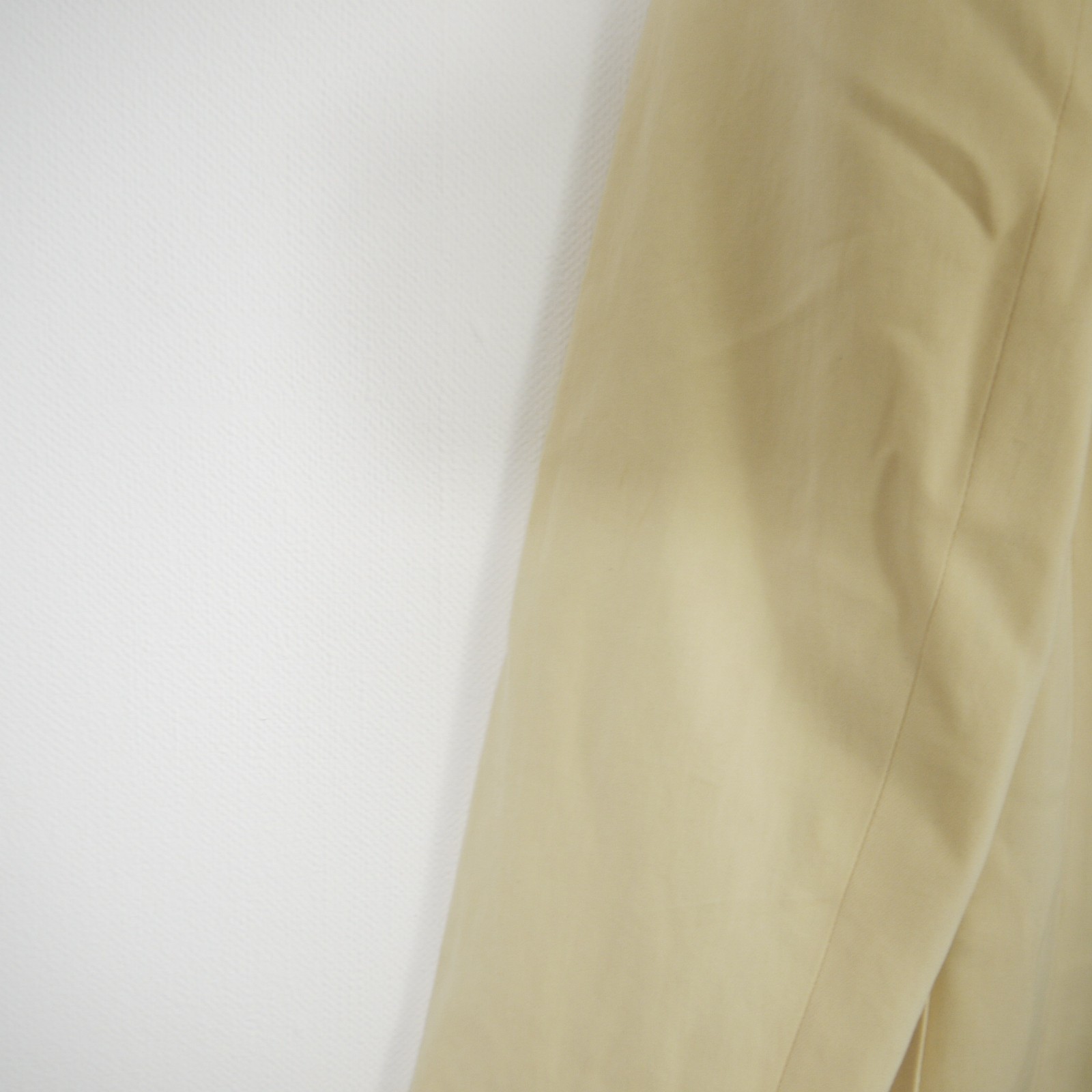 Stella McCartney Blazer Cotton Silk Cream One Button Single Breasted Size 8