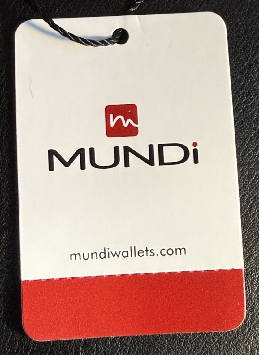 MUNDI Womans / CEO Clutch- Big Fat Wallet / Full Zip / BUTTERFLY / New