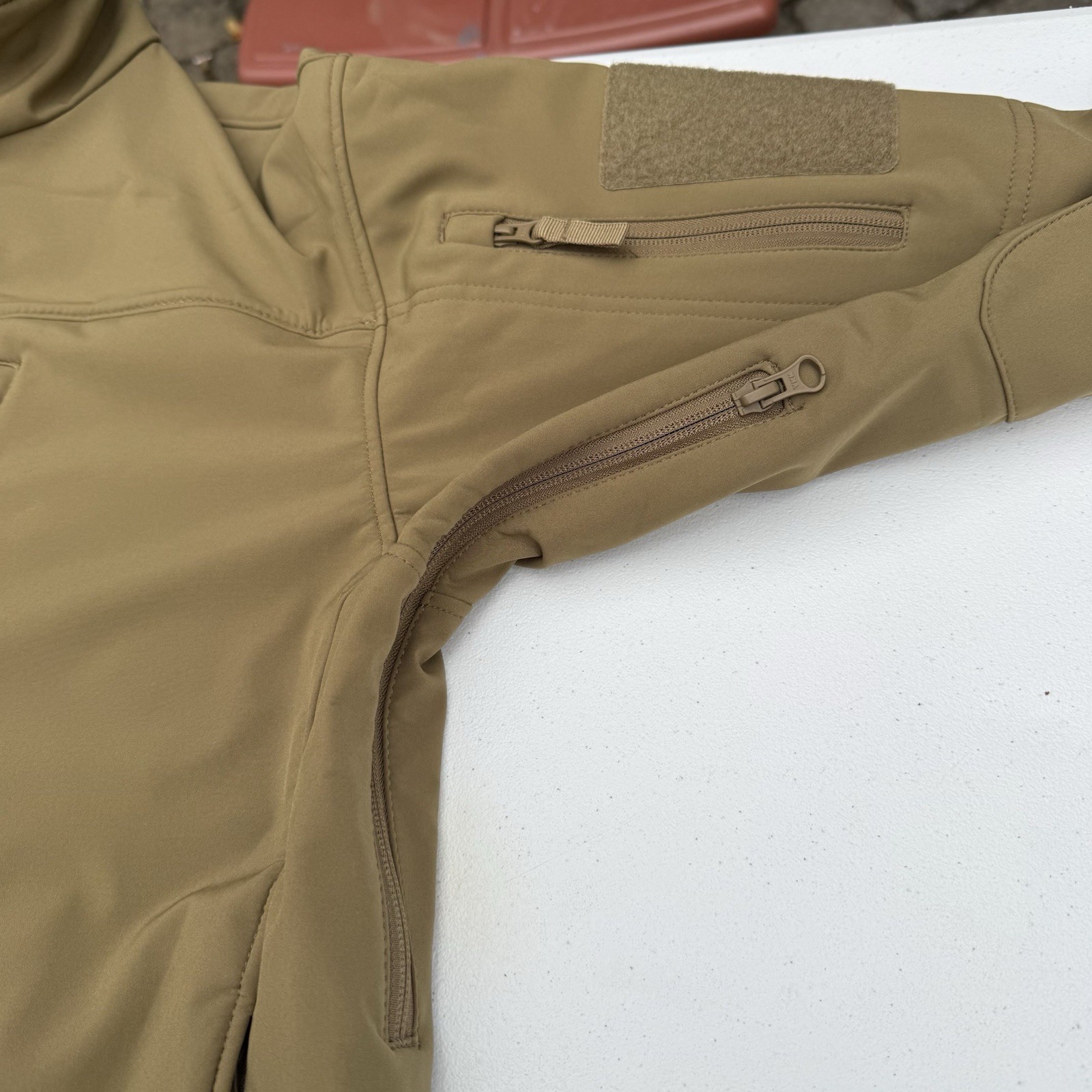 UnderTech Undercover TAN CONDOR PHANTOM SOFTSHELL JACKET 606 Men’s XL Conceal