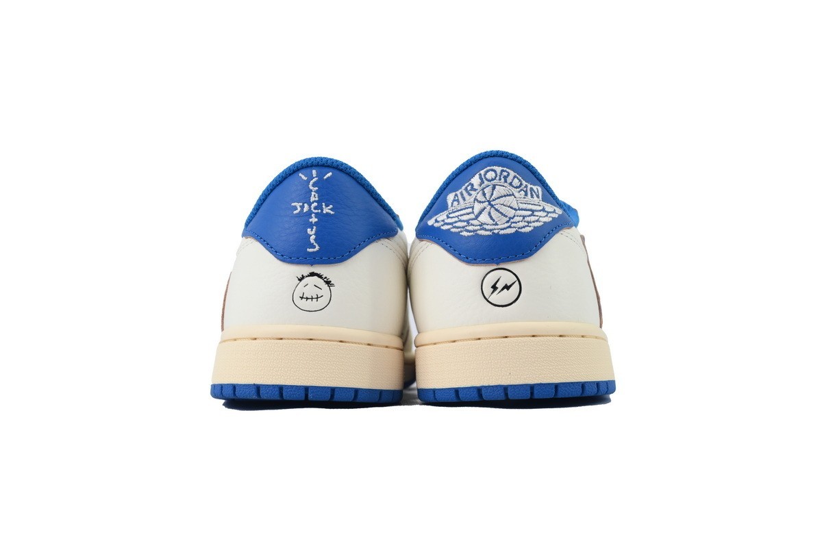 DM7866-104 Fragment Design x Travis Scott x Air Jordan 1 Retro Low Men’s Shoes