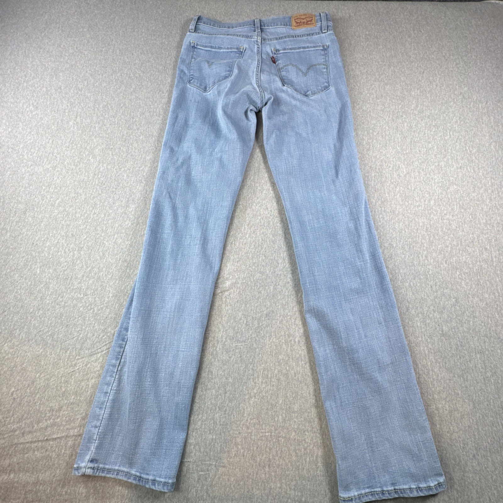 Levi’s jeans 314 Shaping Straight Leg Size 29×32 Light Wash Stretch Blue Denim