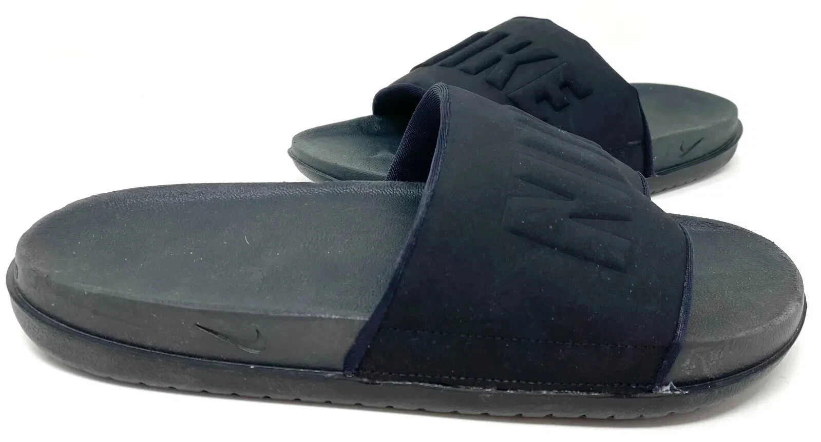 Nike Men’s Offcourt Comfort Slip On Slide Sandals Black/Charcoal Size:8 79Q