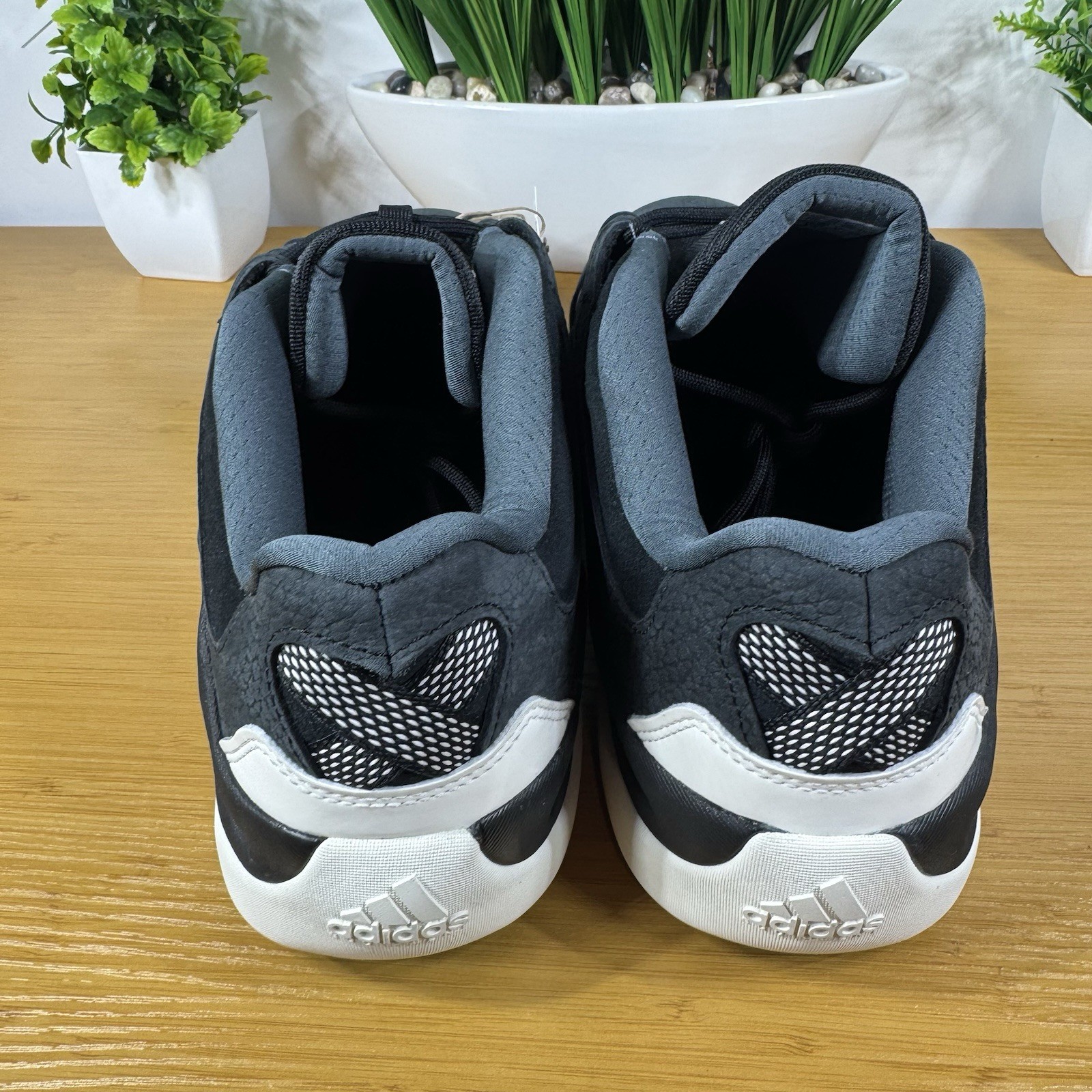 Adidas Crazy 8 Kobe Low NBY Core Black White Mens Shoes JI0338 Size 12