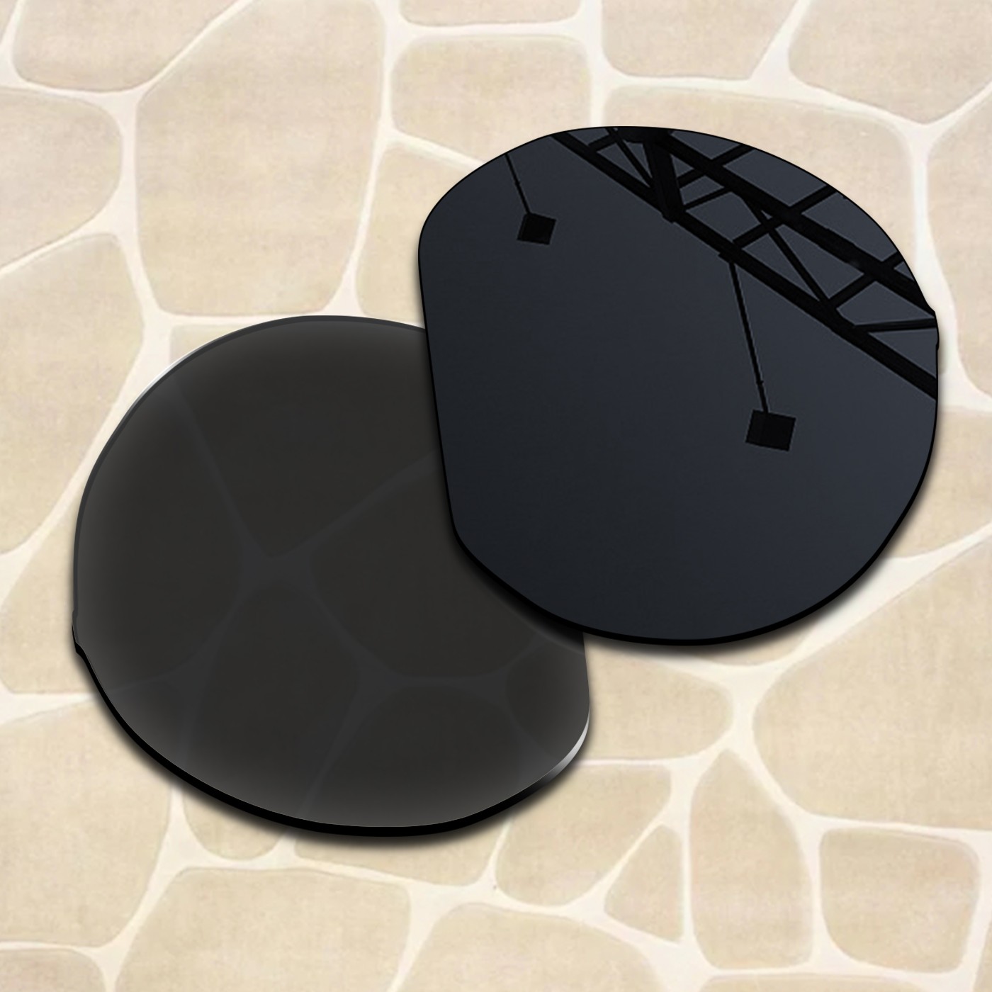 Anti-Scratch Polarized Replacement Lenses for Oakley HSTN OO9242 52mm Sunglasses