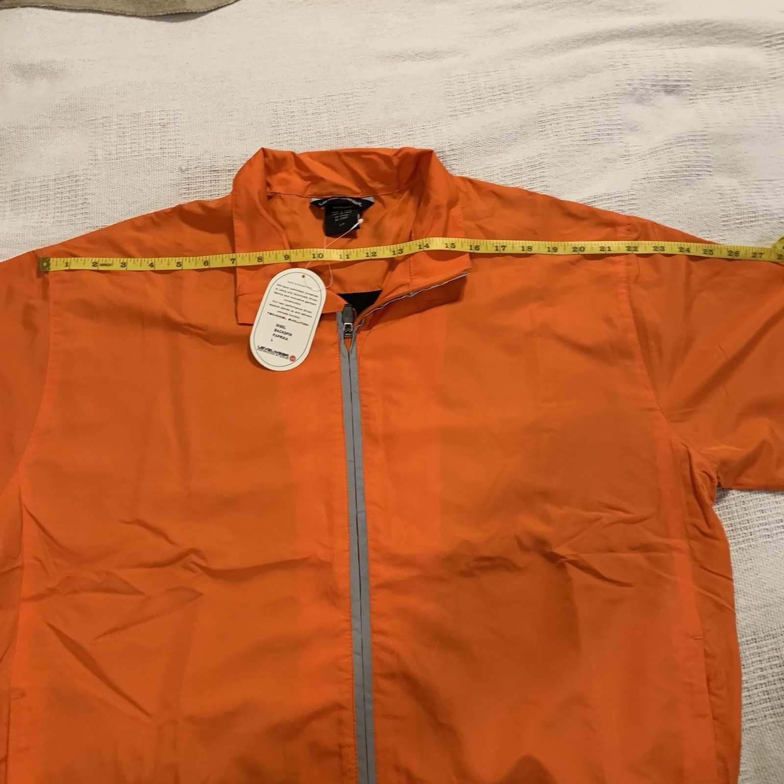 New Men’s Large Level Wear Windbreaker Jacket visibility