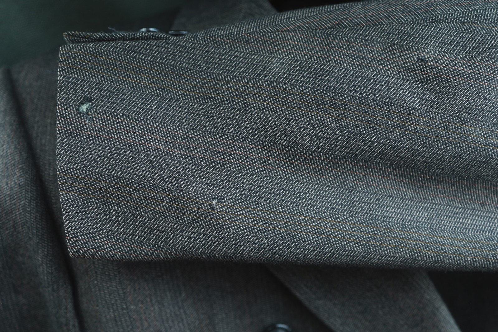 Lubiam Brown Double Breasted Suit 42
