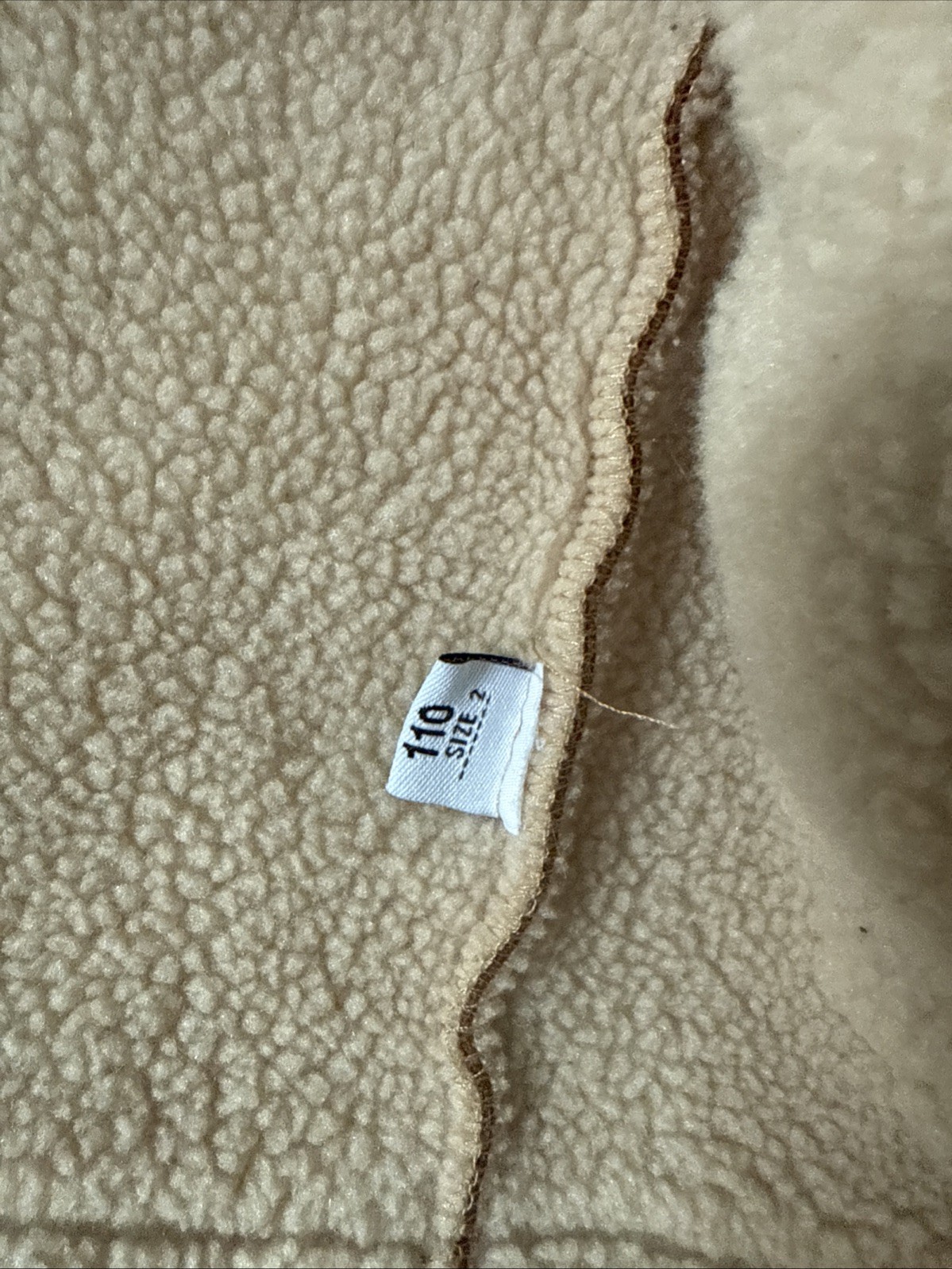 Kids Sharpa Vest Size 2