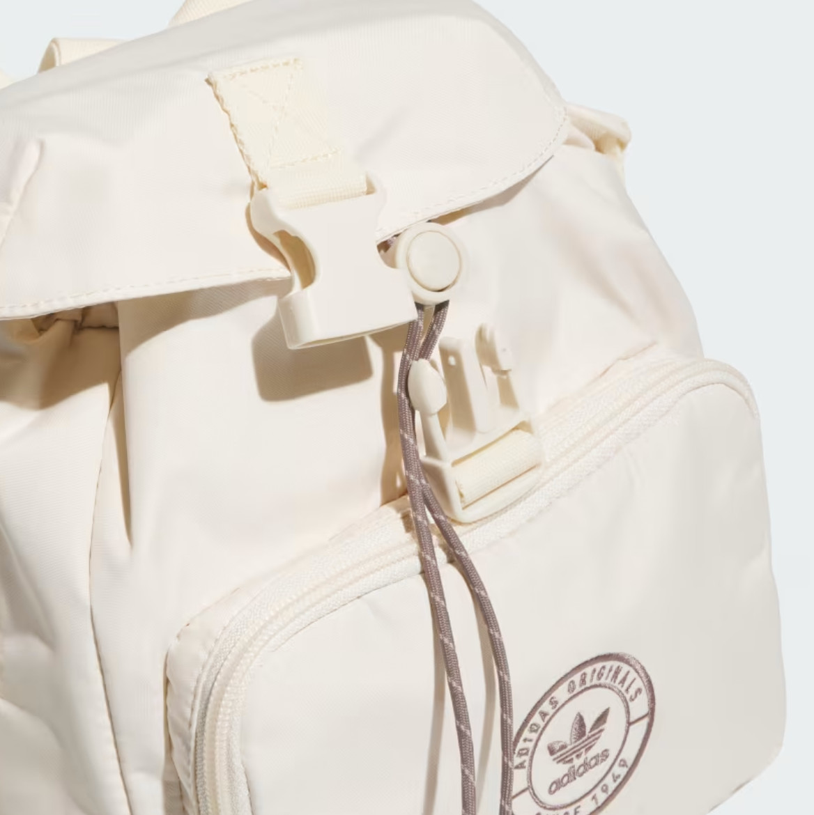 adidas originals micro 3.0 mini back pack wonder white trace brown – jj7609