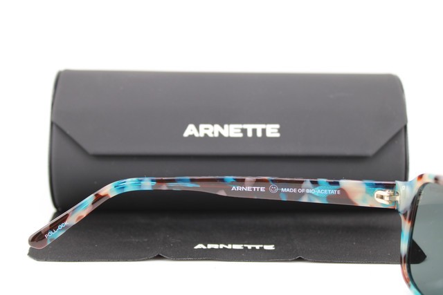 NEW ARNETTE AN 4303-1236/25 HAVANA BROWN PINK BLUE AUTHENTIC SUNGLASSES 54-17