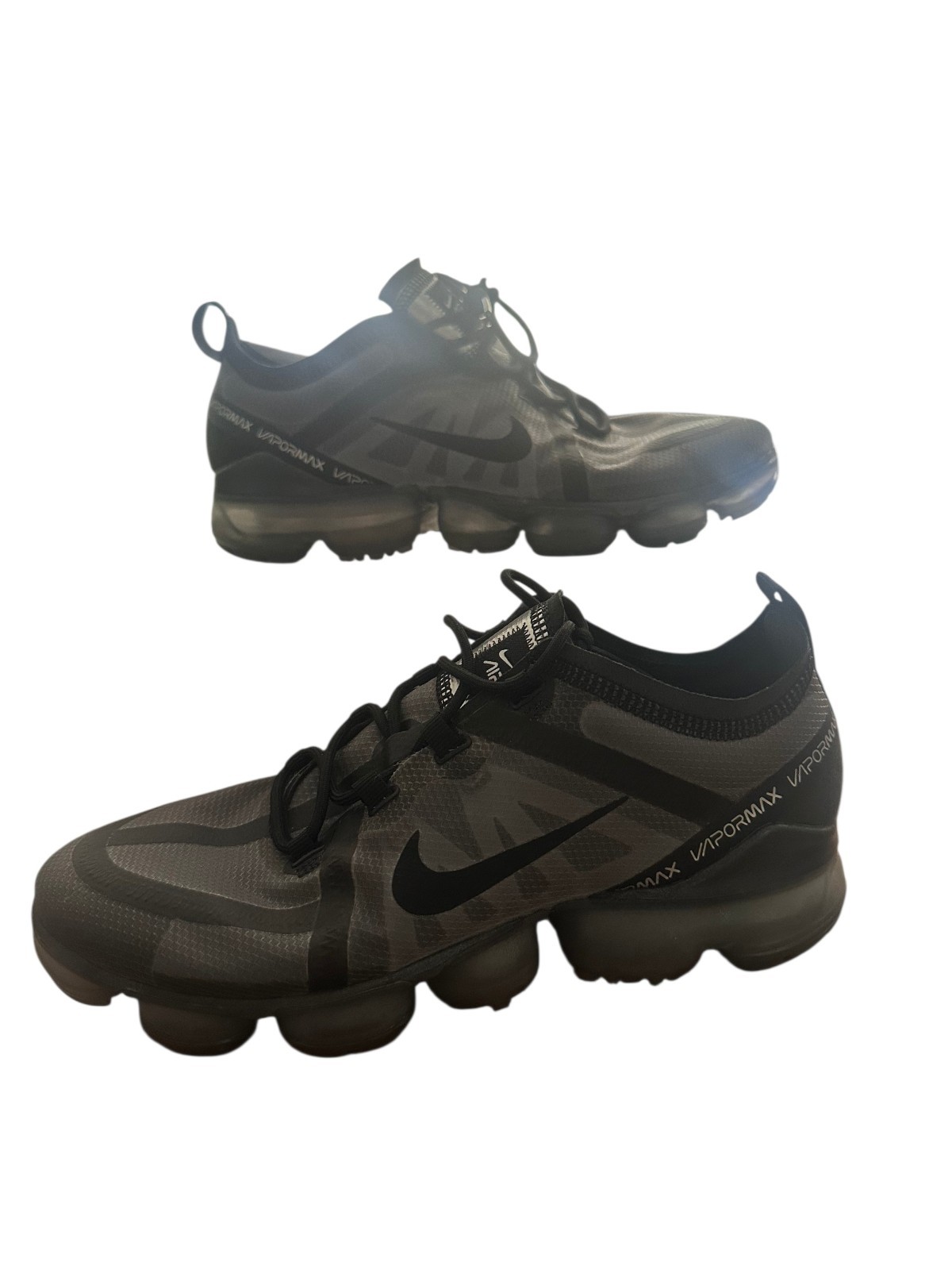 Size 8 Nike Air VaporMax 2019 Ghost Black