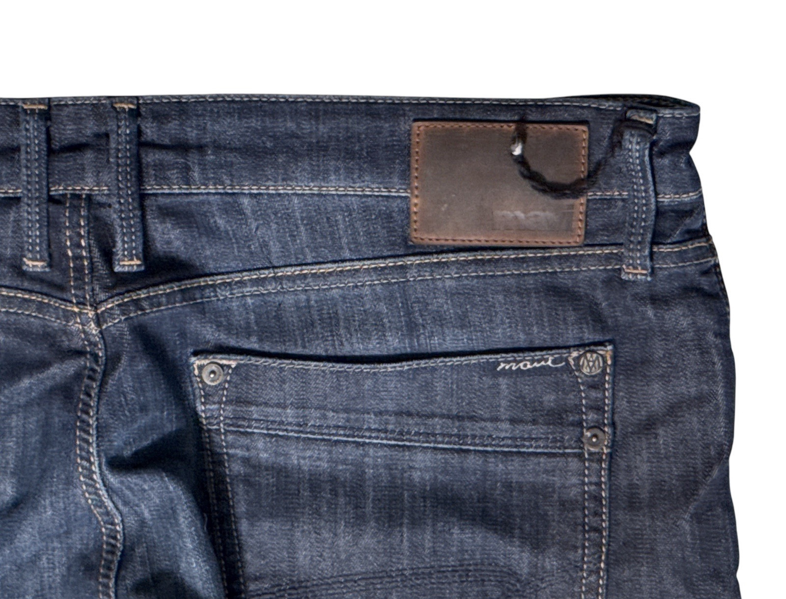 ORIGINAL MAVI JEANS CO. DARK DENIM MATT MID-RISE STRAIGHT LEG 38 X 32 NEW NWOT