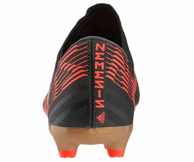 NEW ADIDAS NEMEZIZ 17.3 FG CP8985 BLACK/RED SNEAKER SOCCER MEN SHOES SZ 12