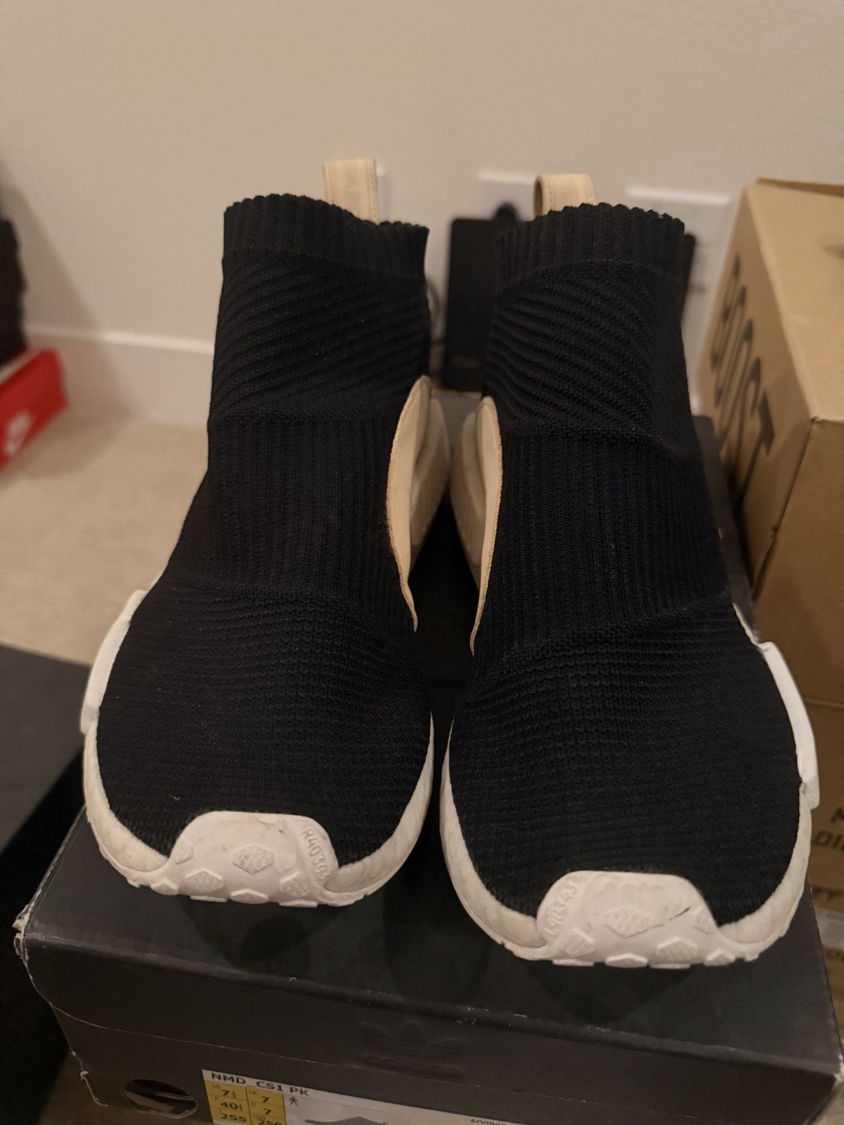 NMD CS1 PK Lux Core Black Size 7.5
