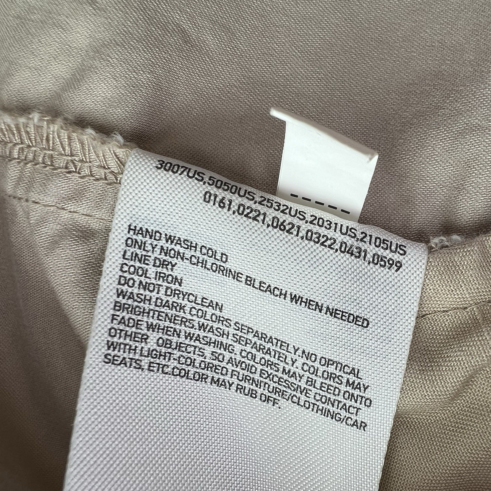 Uniqlo Utility Parka Jacket Womens Medium Beige Drawstring Waist Hooded Fishtail