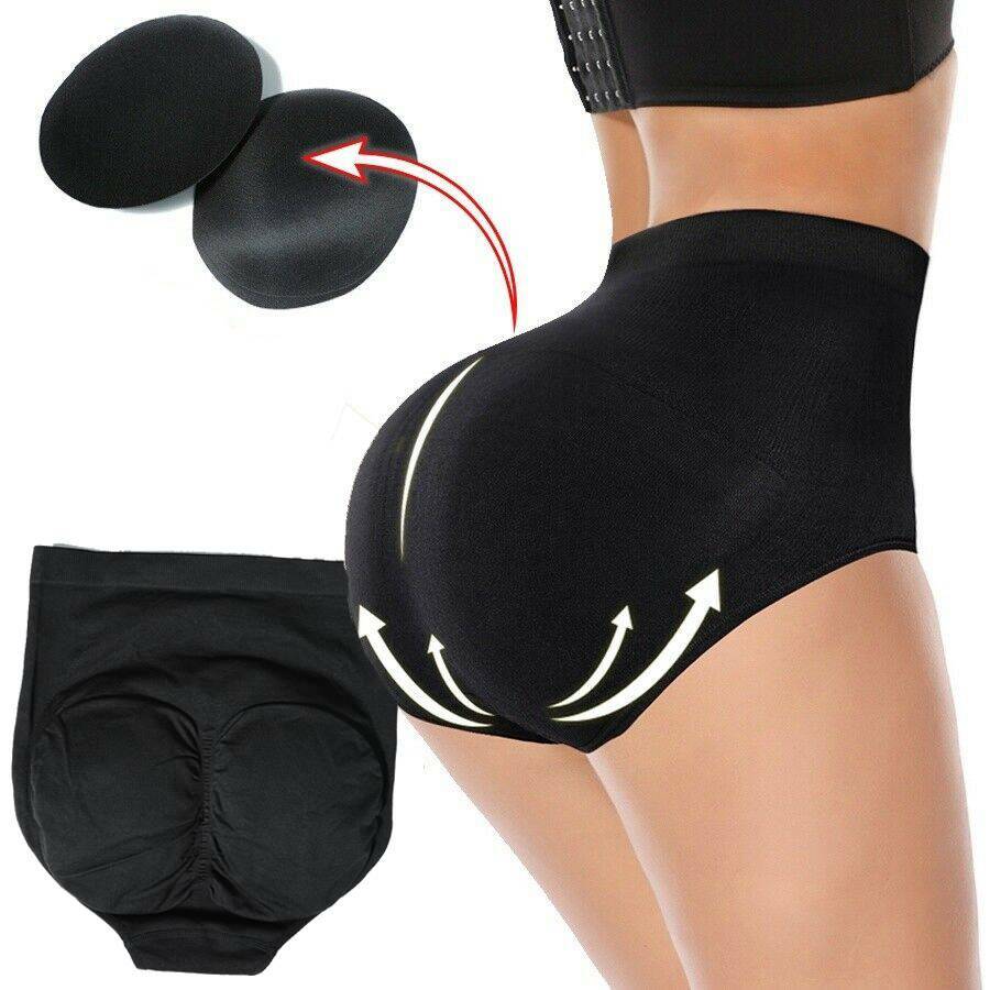 Women FAKE ASS Seamless Butt Lifter Shapewear Padded Hip Enhancer Body Shaper