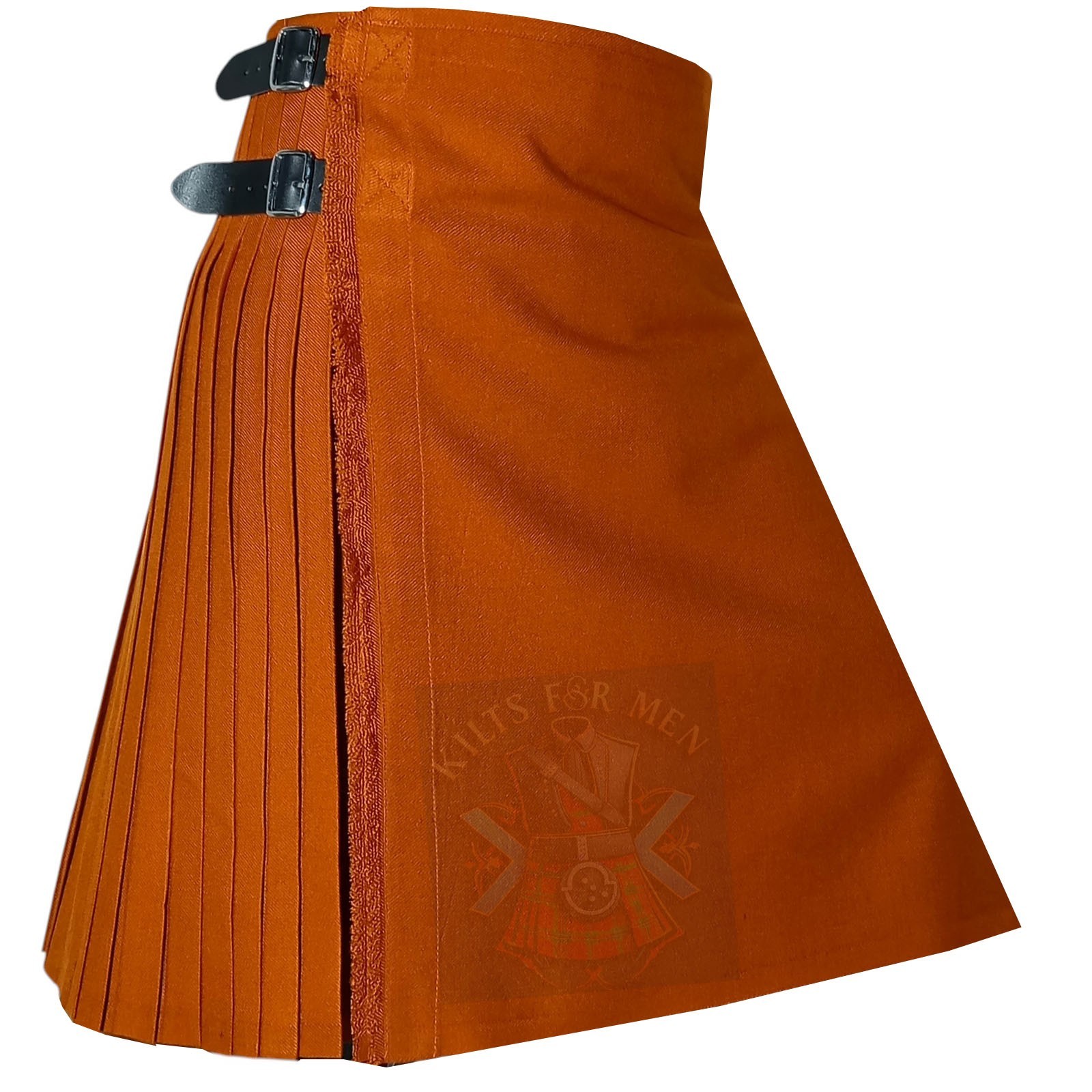 Saffron Tartan Kilt for Men Traditional 8 Yard Scottish Highland Custom Made