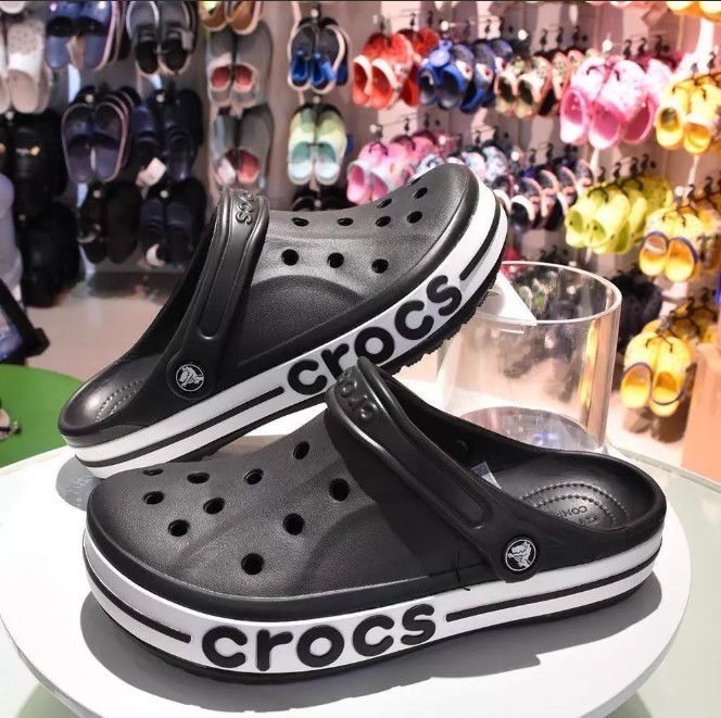 Unisex Crocs Bayaband Clogs Lightweight Waterproof Slip On Shoes Casual Beach