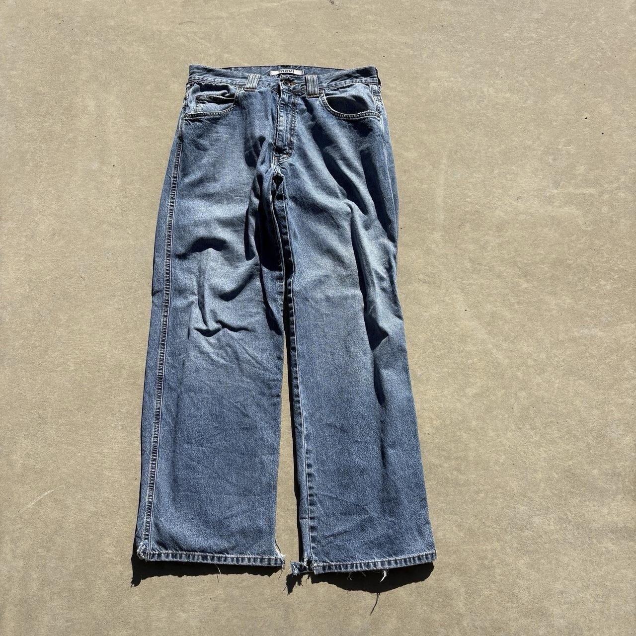 double beltloop 31/30 baggy/relaxed denim jeans ships same day unisex pants