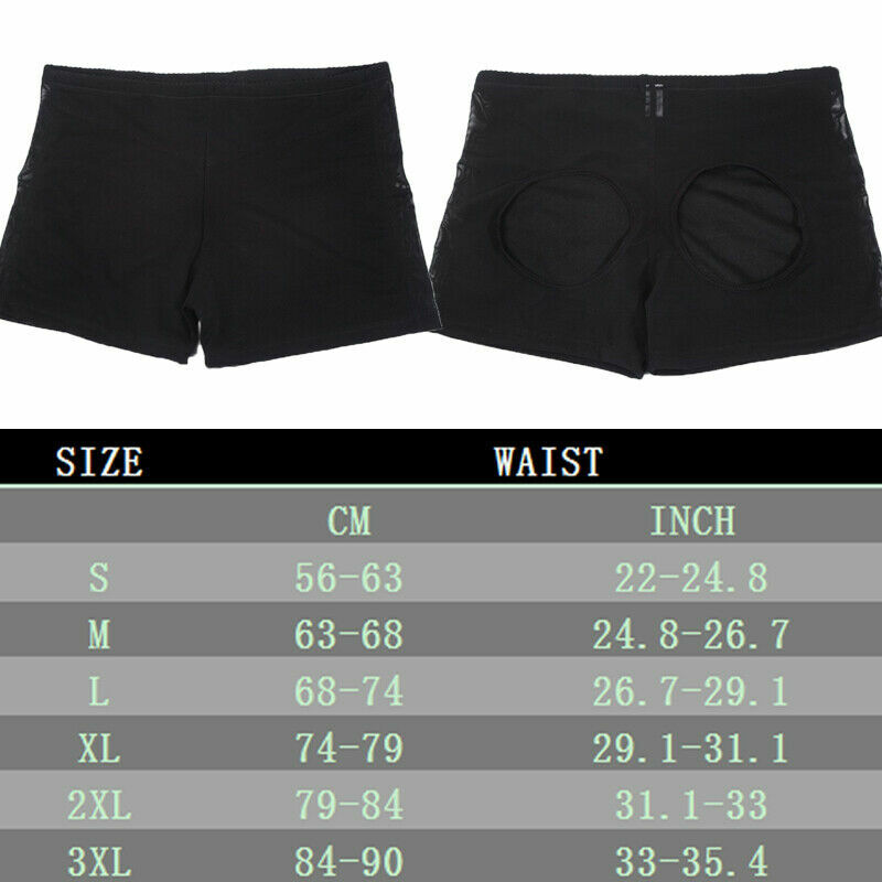 Women Body Shaper Brief Butt Lift Panties Push Up Booster Hip Enhancer Shapewear