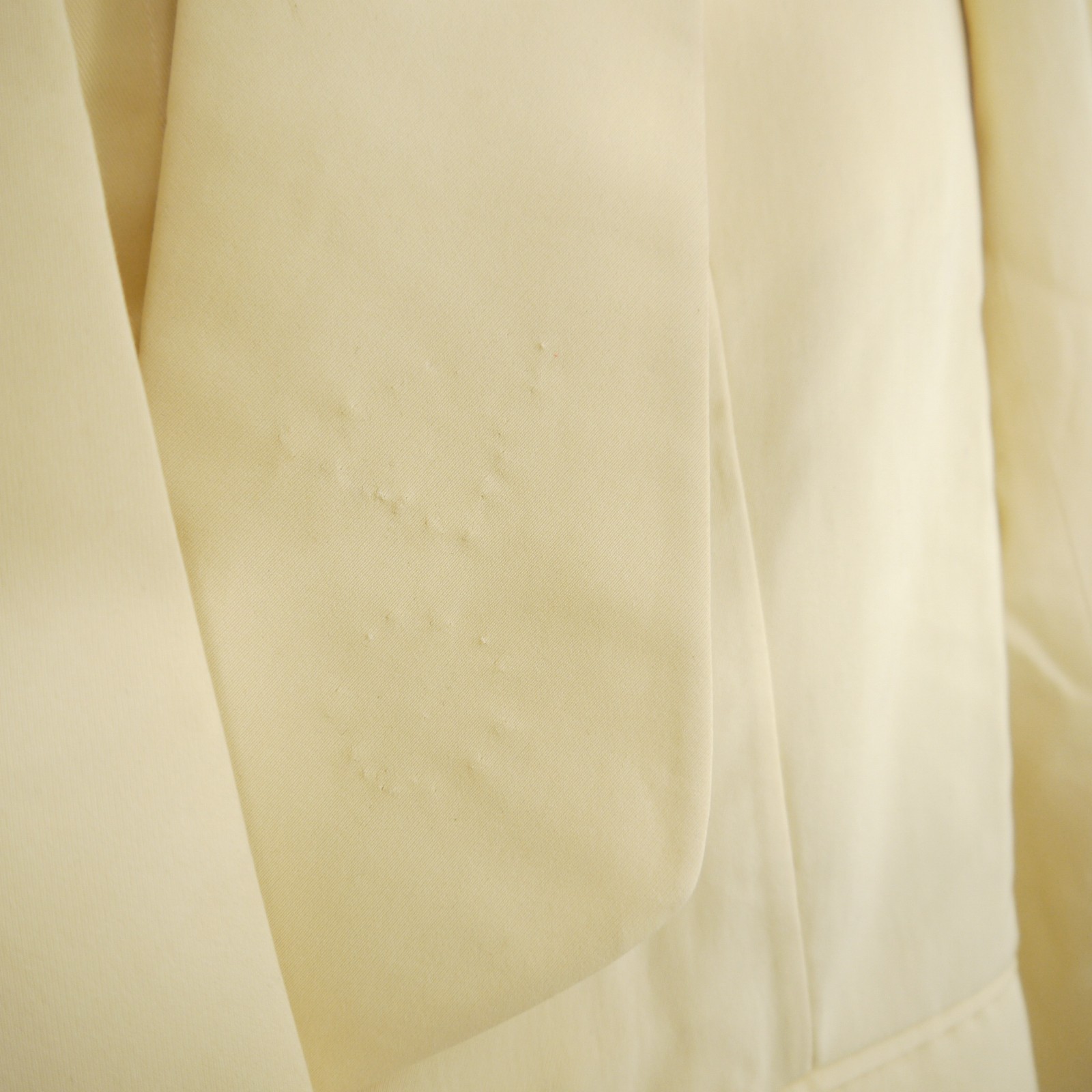 Stella McCartney Blazer Cotton Silk Cream One Button Single Breasted Size 8
