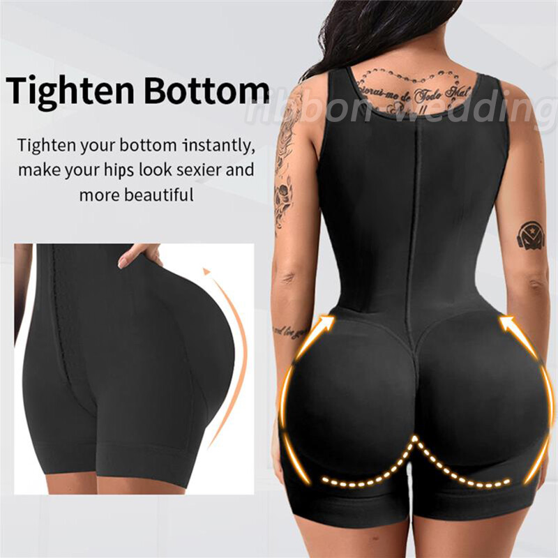 Fajas Colombianas Reductoras Levanta Cola Post Surgery BBL Stage 2&3 Body Shaper