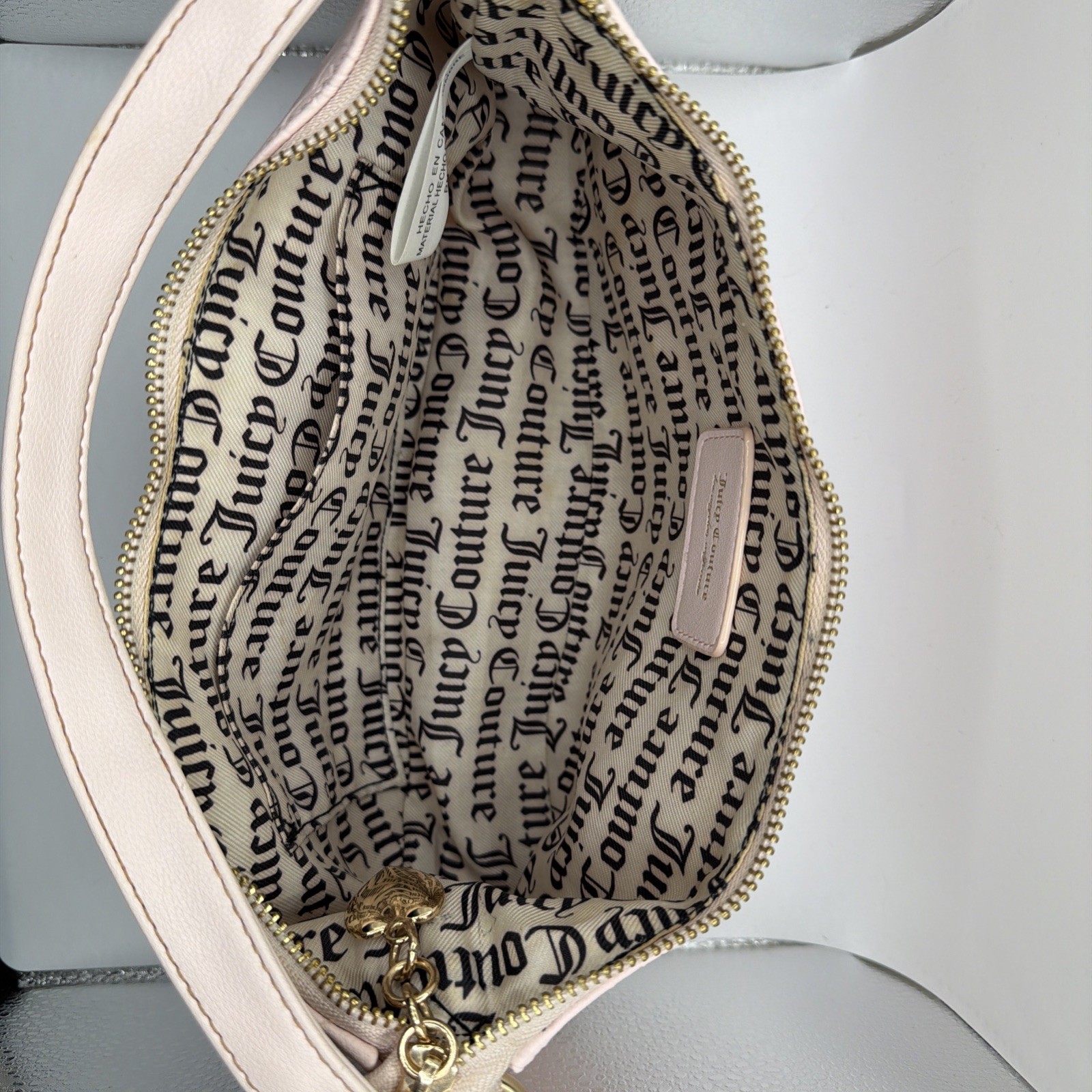 Juicy Couture Blush Upgrade U Bag and Matching Wallet Set