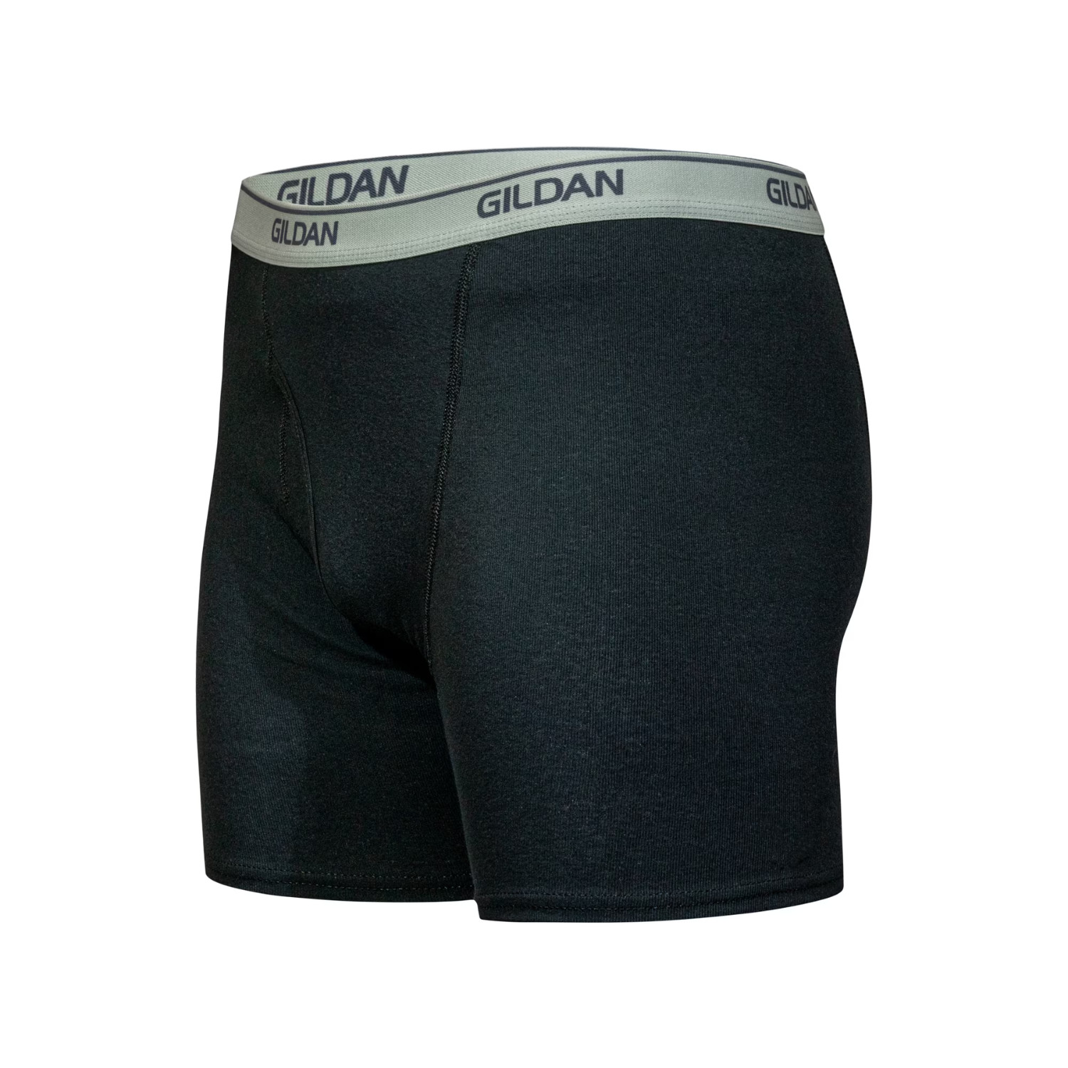 Gildan Men’s Boxer Briefs 10 Pack Soft Cotton Underwear S-2XL Navy Charcoal Grey