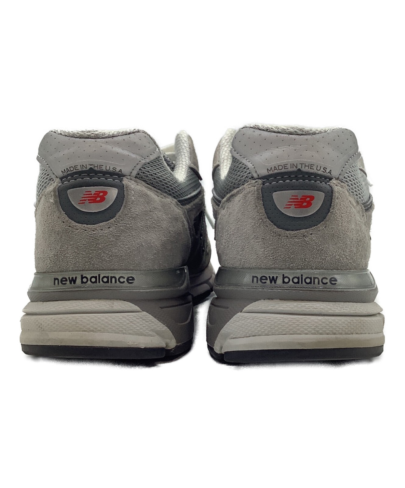 NEW BALANCE Low-Cut Sneakers U990GR4 US8 White