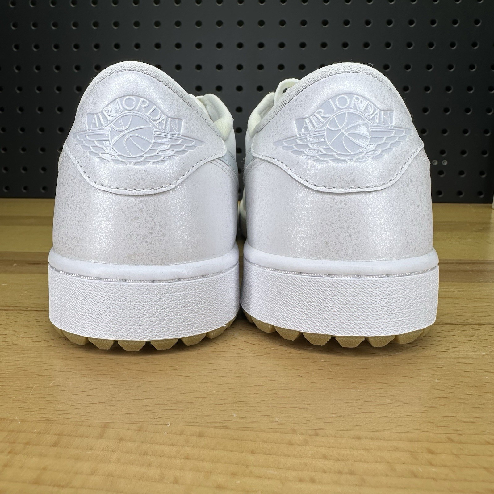 Nike Air Jordan 1 Low G Golf White Gum Shoes DD9315-111 Men’s Size 10.5