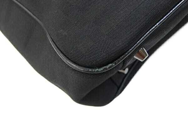 BURBERRY BLUE LABEL 2WAY Briefcase Canvas Leather Black Check