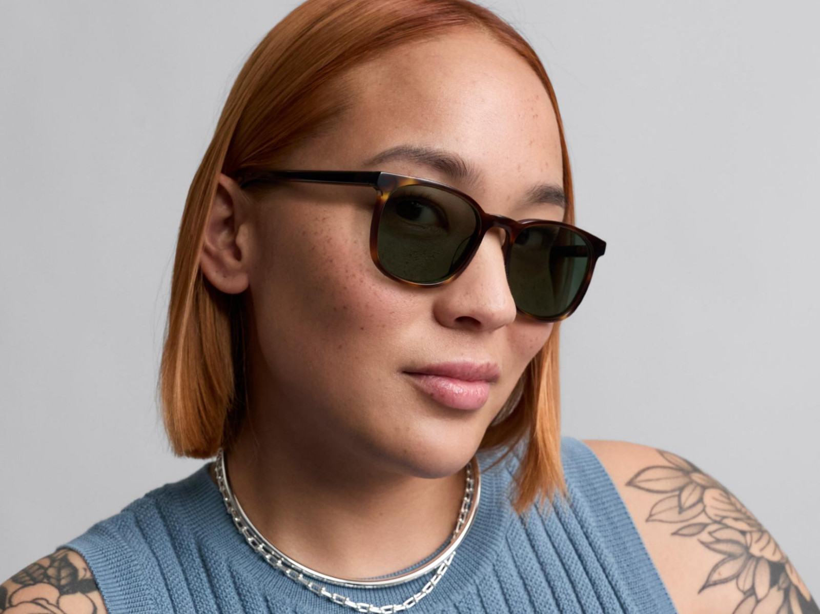 Warby Parker BODIE Sunglasses RYE TORTOISE Wide 54-19-145 mm – BOX & CASE NEW