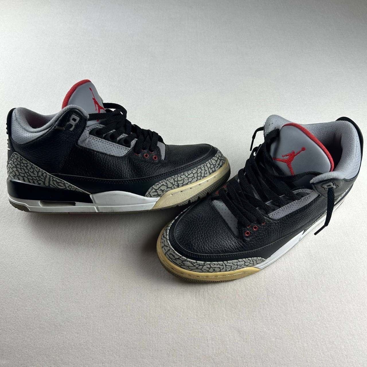 Air Jordan 3 Retro OG Mid Black Cement 2018 Sneaker Shoes Men’s 10.5 *NO BOX*